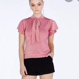 RARE! NWT! BLACKMILK doll party flouncy top